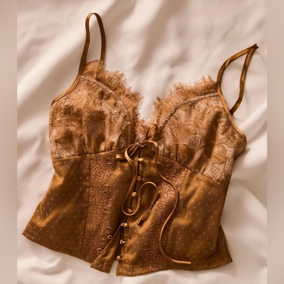 Free People Tops - NWT Free People Intimately See Me Now Cami in tobacco brown - XS
